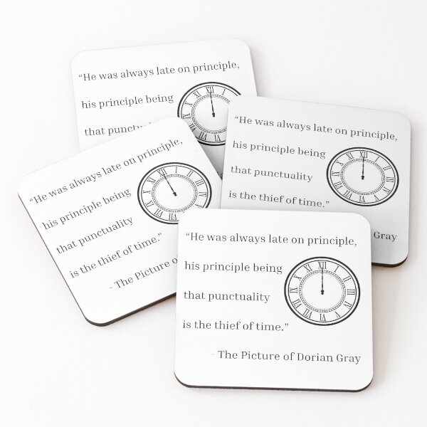 Item preview, Punctuality is The Thief of Time designed and sold by Ana-Stasion.