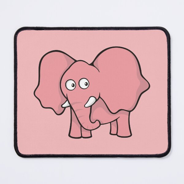 Item preview, Pink Elephant Cartoon designed and sold by sifis.