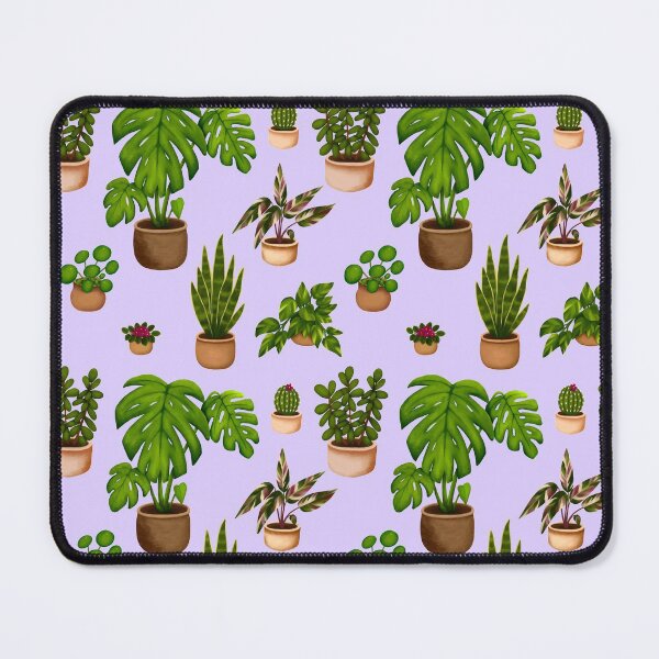 Item preview, House Plants Pattern - Lavender designed and sold by Kraina.