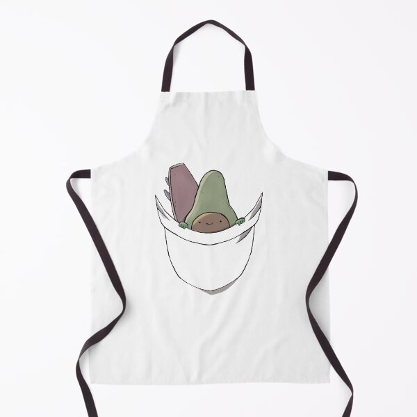 Item preview, Funny Avocado Surfing in your pocket transparent designed and sold by MaxrepublicArt.