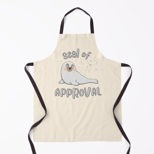 Item preview, Seal Of Approval -  Cute and Funny Animal Pun designed and sold by ViewerEqualsPhoton.