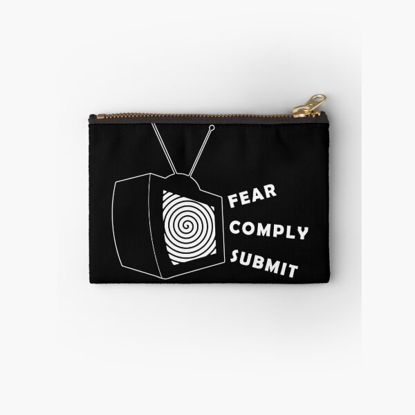 Item preview, Fear Comply Submit, TV Propaganda Hypnosis designed and sold by ArtOfRebellion.