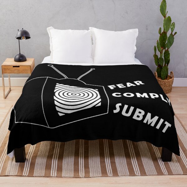 Item preview, Fear Comply Submit, TV Propaganda Hypnosis designed and sold by ArtOfRebellion.