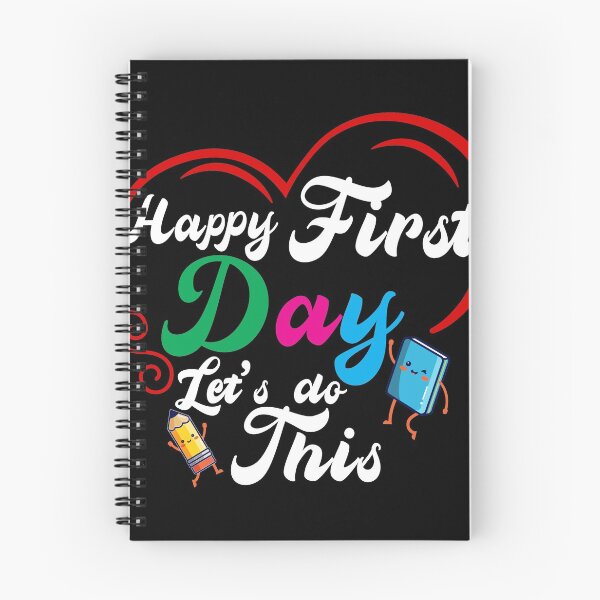 Item preview, Happy First Day Let's Do This designed and sold by plussorn.