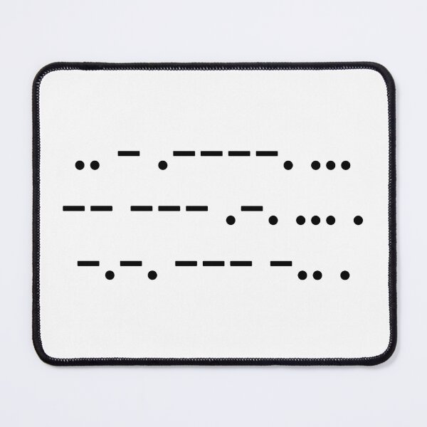 Item preview, It's Morse Code designed and sold by muskitt.
