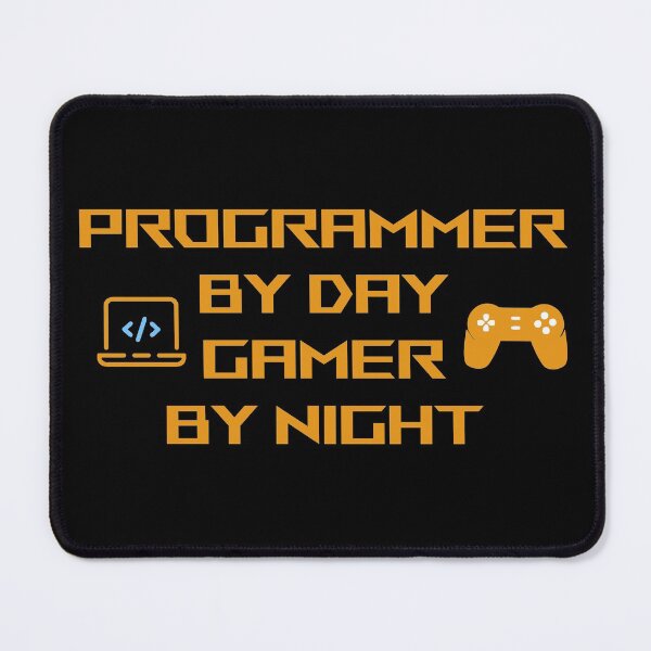 Item preview, Developer by day and Gamer by night. designed and sold by Wanc Designs.