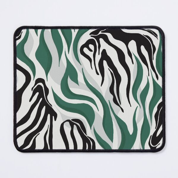 Item preview, Contrasting design of abstract flowing foliage and branches designed and sold by Alex-Saltykova.