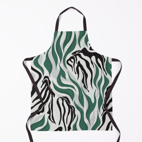 Item preview, Contrasting design of abstract flowing foliage and branches designed and sold by Alex-Saltykova.