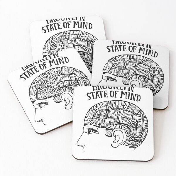 Item preview, Brooklyn New York City Brain Head designed and sold by walrusindustrie.