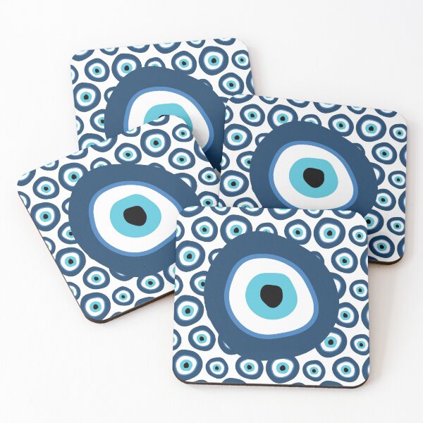 Item preview, Blue Evil Eye Pattern designed and sold by christabelco.