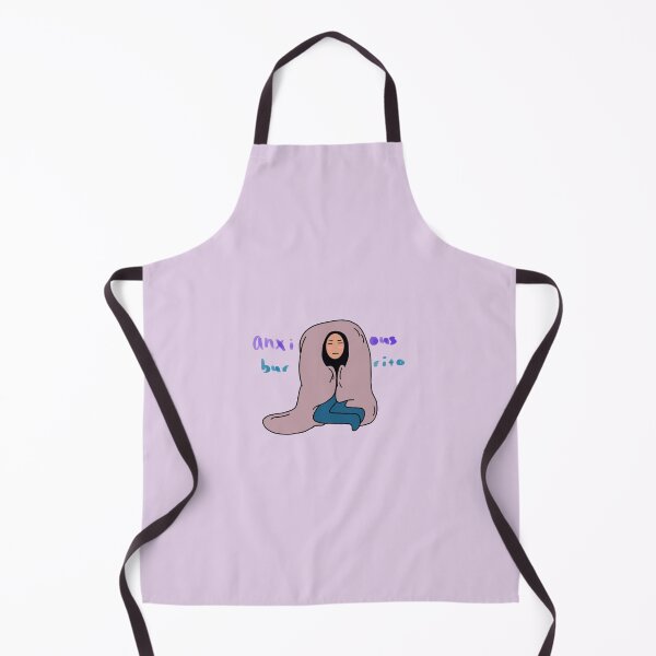 Item preview, Anxious Burrito Blanket designed and sold by creativeloft.