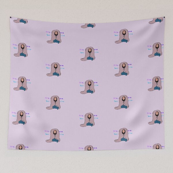 Item preview, Anxious Burrito Blanket designed and sold by creativeloft.
