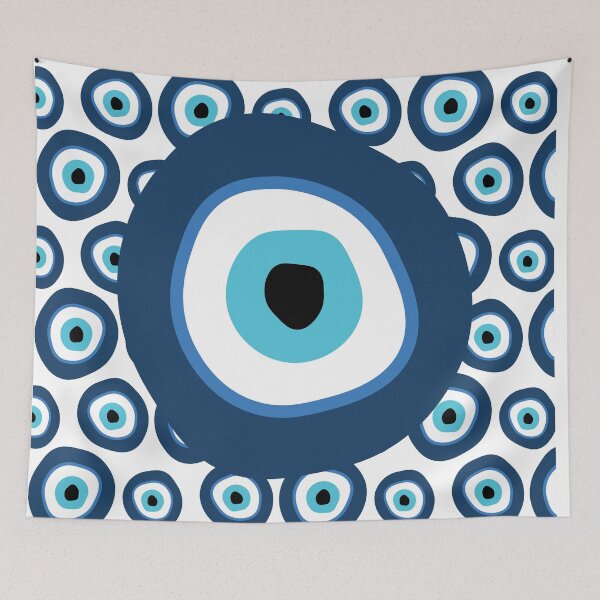 Item preview, Blue Evil Eye Pattern designed and sold by christabelco.