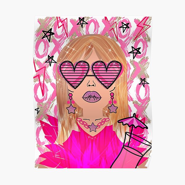 Louis Vuitton Skull Pink Fashion Pop Art Glam Modern Wall Art