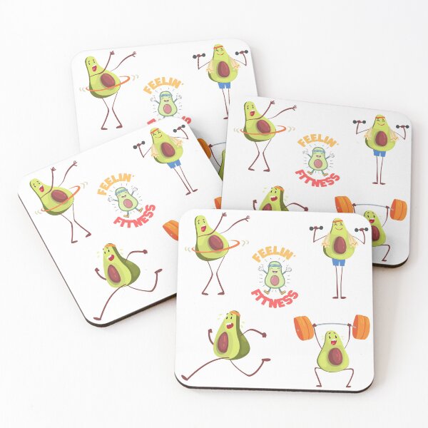 Item preview, Funny Avocado Fitness designed and sold by A-priori.