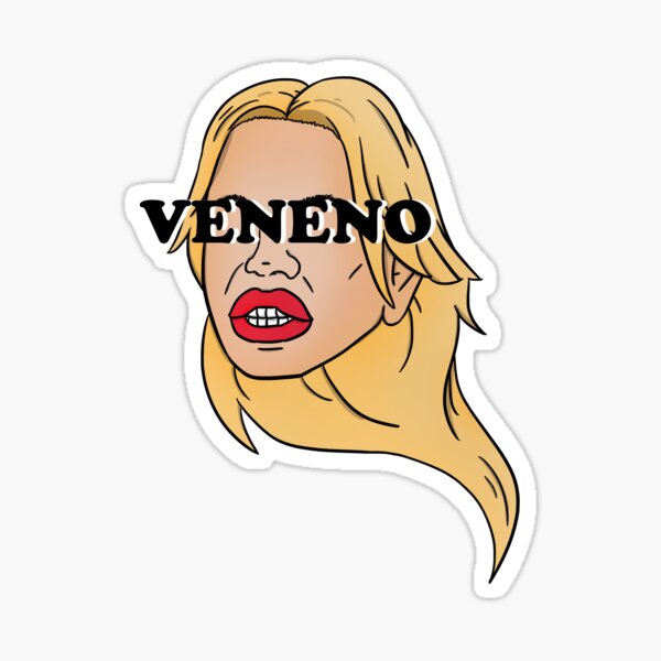 LA VENENO Pegatina