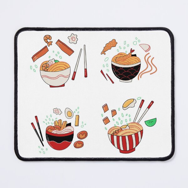 Item preview, Cute Ramen sticker pack - Ramen Lovers designed and sold by CaitU.