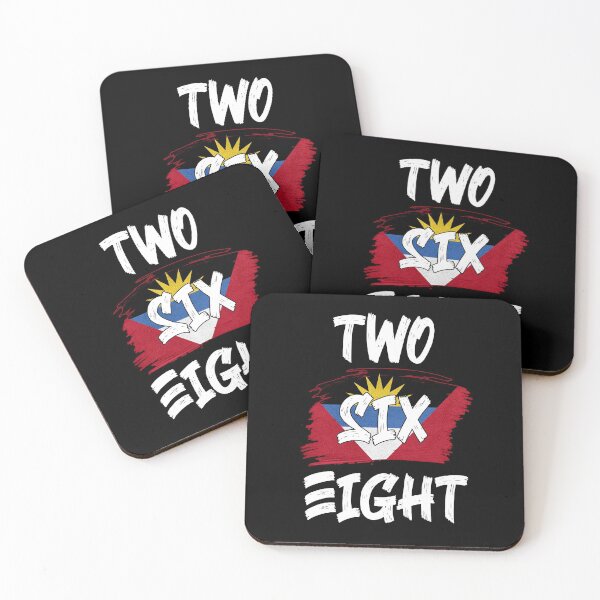 Item preview, Antigua and Barbuda  Area Code Two Six Four 268  Antiguan Flag designed and sold by Uppercase Tees.