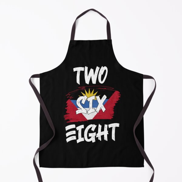 Item preview, Antigua and Barbuda Area Code Two Six Four 268 Antiguan Flag designed and sold by Uppercase Tees.