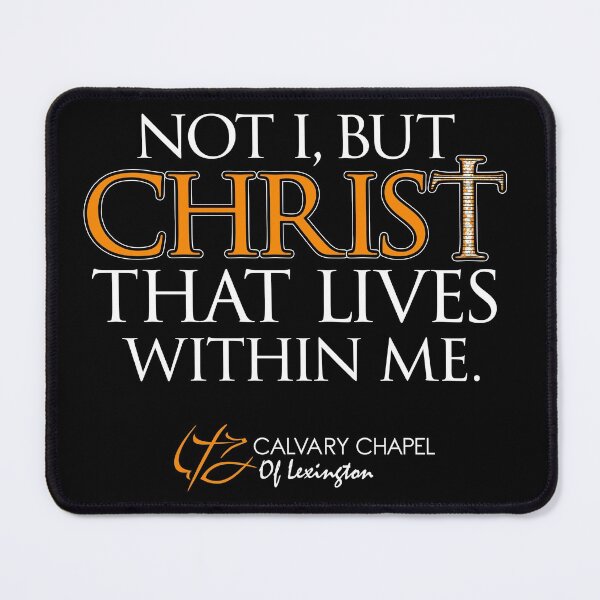 Item preview, Not I but Christ Who Lives within Me designed and sold by dtkindling.