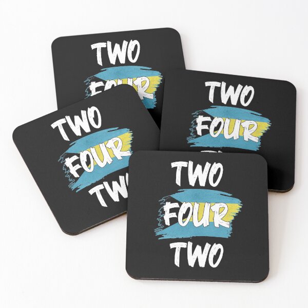 Item preview, Bahamas Area Code Two Four Two 242 Bahamian Flag designed and sold by Uppercase Tees.