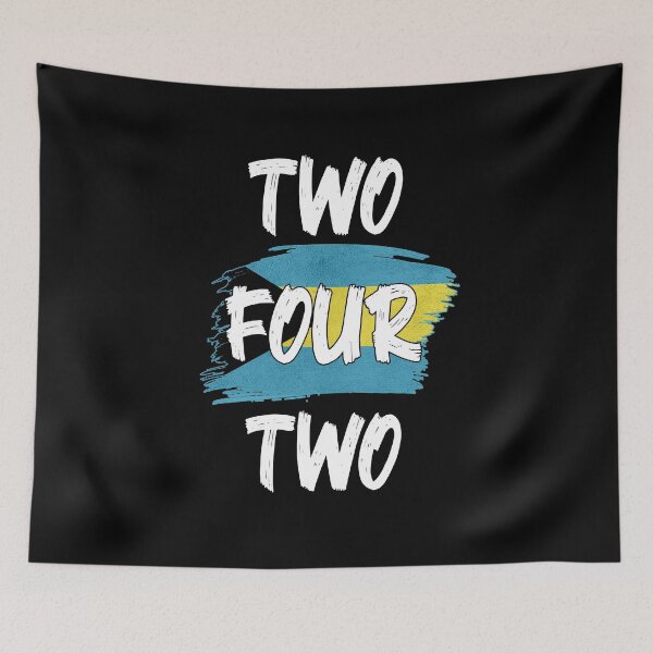 Item preview, Bahamas Area Code Two Four Two 242 Bahamian Flag designed and sold by Uppercase Tees.