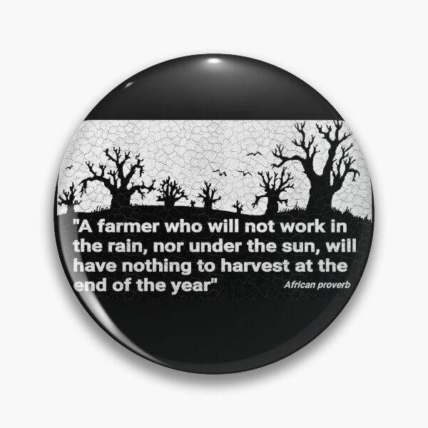 Item preview, Motivational African Proverb designed and sold by Tony Cisse.