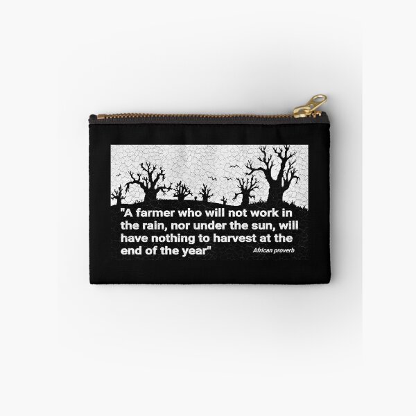 Item preview, Motivational African Proverb designed and sold by Tony Cisse.