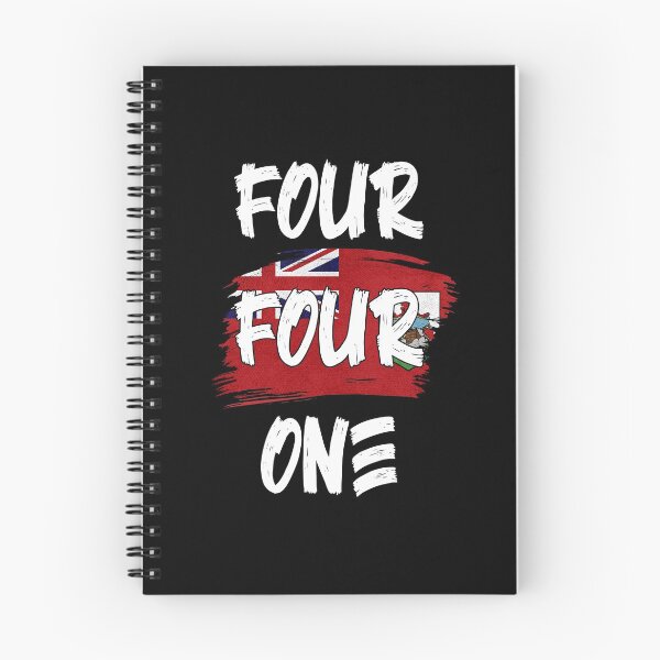 Item preview, Bermuda Area Code Four Four One 441 Bermudan Flag designed and sold by Uppercase Tees.