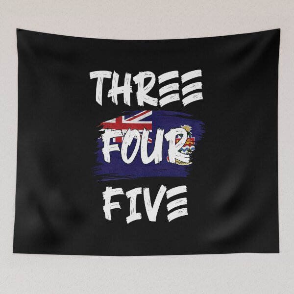 Item preview, Cayman Islands Area Code Three Four Five 345 Cayman Islands Flag designed and sold by Uppercase Tees.
