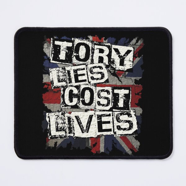 Item preview, TORY LIES COST LIVES designed and sold by Paparaw.