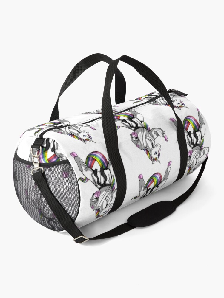 Unicorn Karate  Duffle Bag for Sale by Nikolay Todorov