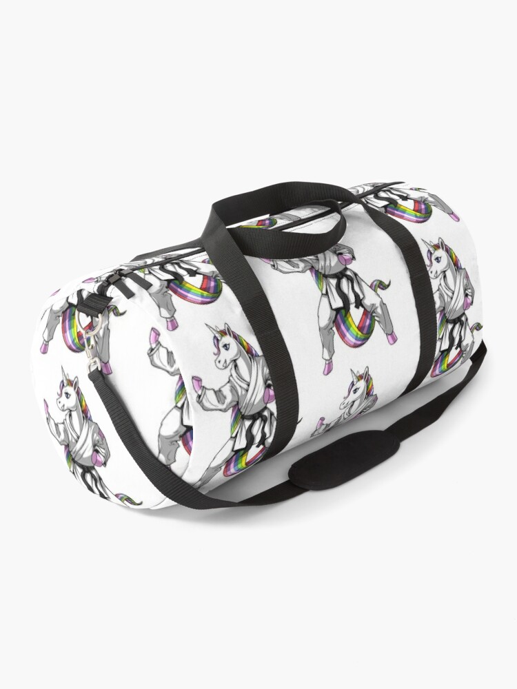 Unicorn Karate  Duffle Bag for Sale by Nikolay Todorov