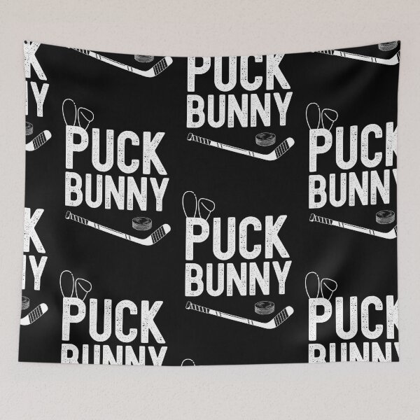Item preview, Puck Bunny, Hockey Obsessed designed and sold by SportyDogShop.