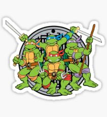 TMNT // 80s logo Sticker