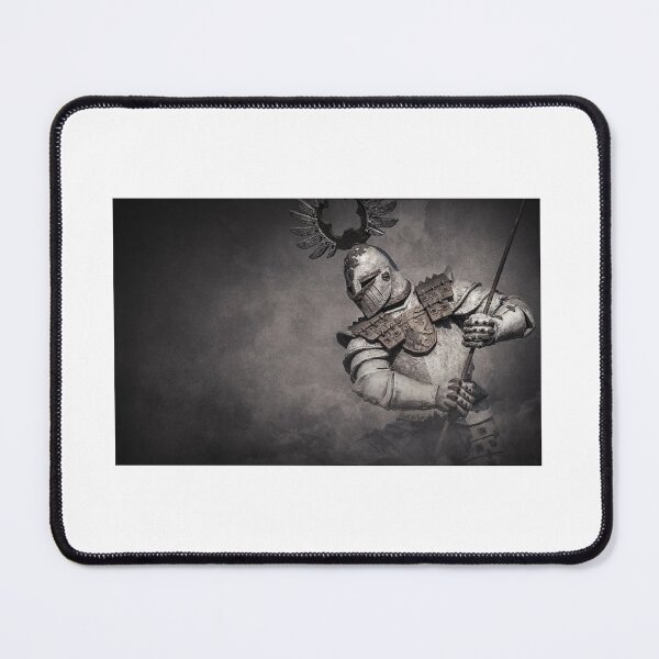 Item preview, A Medieval Guardian Knight defending  designed and sold by NiceArtsPlace.