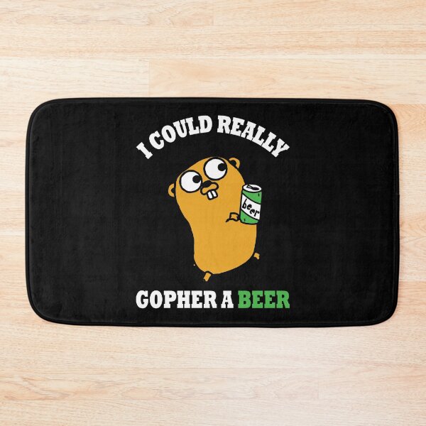 Item preview, I Could Really Gopher A Beer designed and sold by InkonoStore.