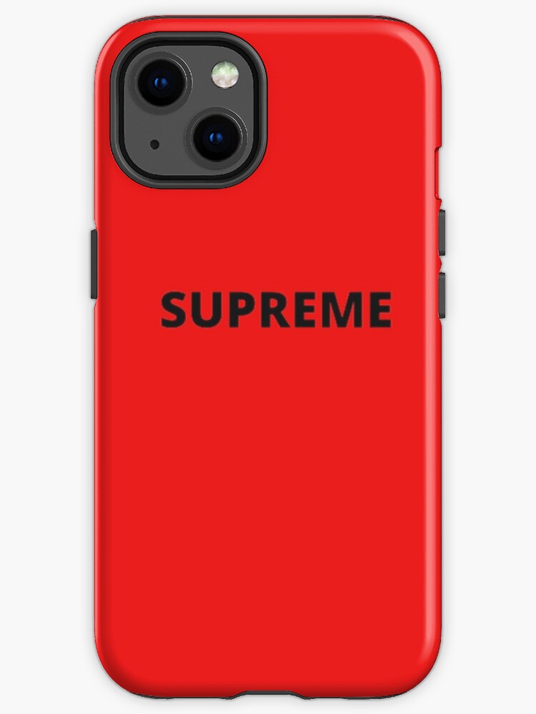 Supreme iPhone 13 Phone Case Red