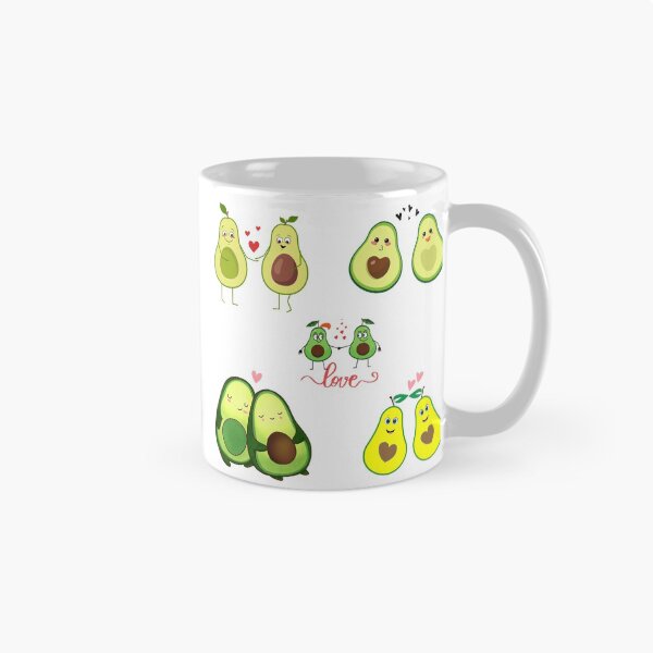 Item preview, Funny Cute Avocado Couple  designed and sold by A-priori.