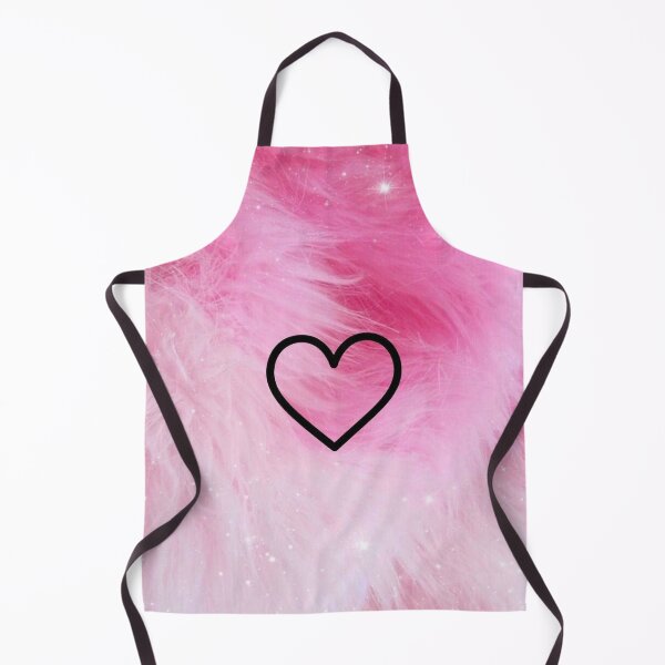 Item preview, Pink Fur & Black Heart designed and sold by ReesDesigns.