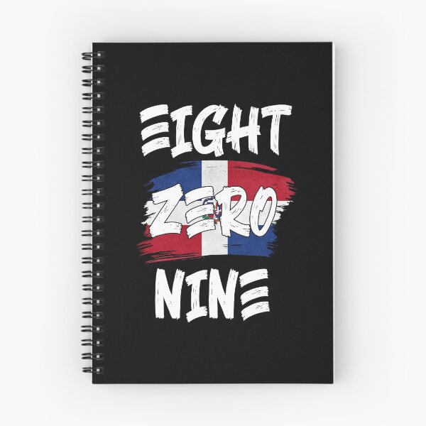 Item preview, Dominican Republic Area Code Eight Zero Nine 809 Dominican Republic Flag designed and sold by Uppercase Tees.