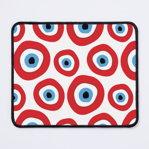 Item preview, Red Evil Eye Pattern designed and sold by christabelco.