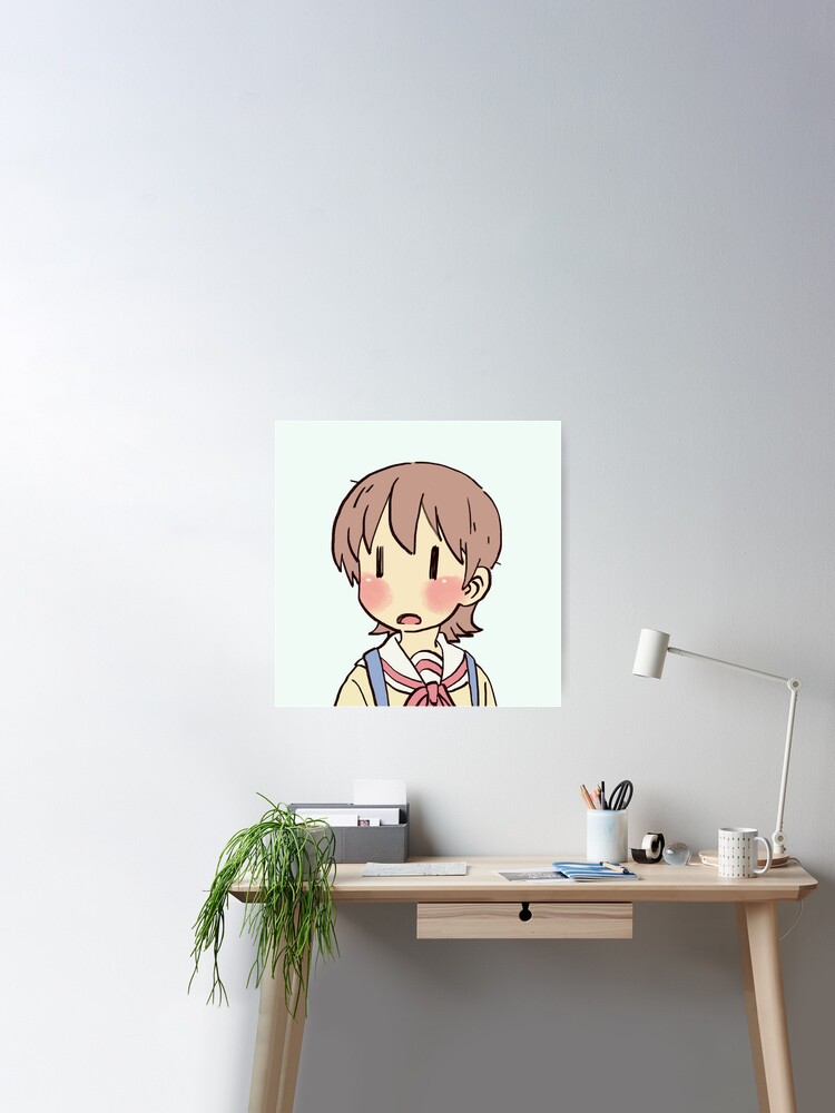 funny yuuko meme surprised face nichijou - Anime Memes - Tapestry