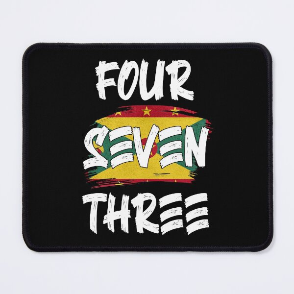 Item preview, Grenada Area Code Four Seven Three 473 Grenadian Flag designed and sold by Uppercase Tees.