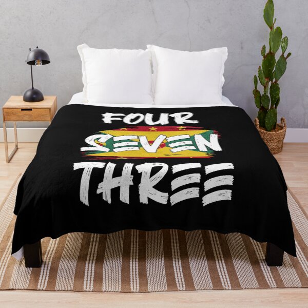 Item preview, Grenada Area Code Four Seven Three 473 Grenadian Flag designed and sold by Uppercase Tees.