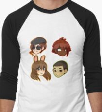 Team Cfvy Men's Baseball ¾ T-Shirt