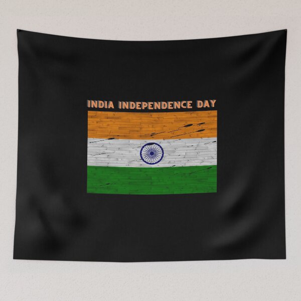 Item preview, India Independence Day, Country Distressed Flag, Indian Pride, India, Nationality, Sports, Vaccinated and Ready To Travel designed and sold by Sun Sand & Sea Art.