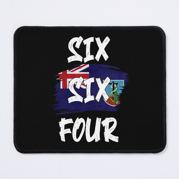 Item preview, Montserrat Area Code Six Six Four 664 Montserrat Flag designed and sold by Uppercase Tees.