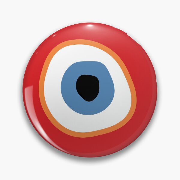 Item preview, Superimposed Red Evil Eye Pattern designed and sold by christabelco.