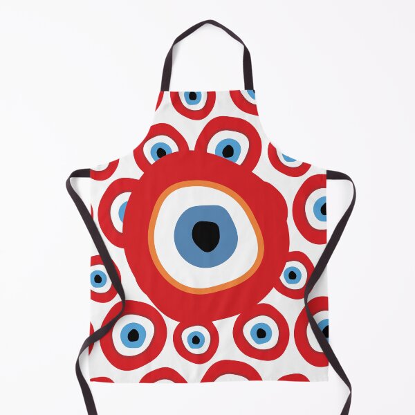 Item preview, Superimposed Red Evil Eye Pattern designed and sold by christabelco.
